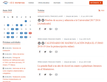 Tablet Screenshot of iesmonterroso.org